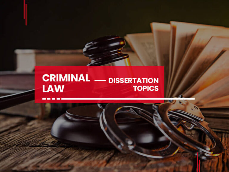 criminal justice topics for dissertation