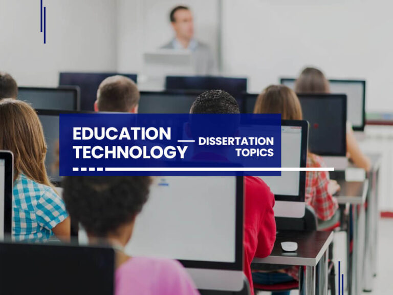 dissertation topics in education technology