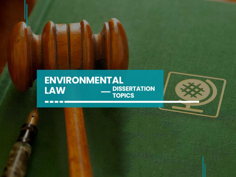 environmental law masters research topics