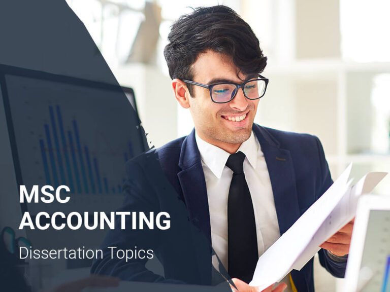 msc accounting research topics