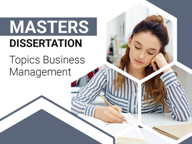 Masters Dissertation Topics Business Management